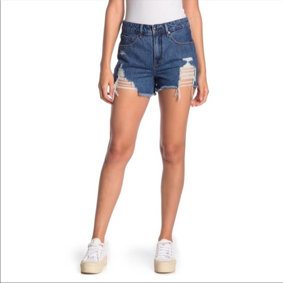 Good American Good Vintage Cutoff Jeans Shorts Sz. 26 - Picture 1 of 7